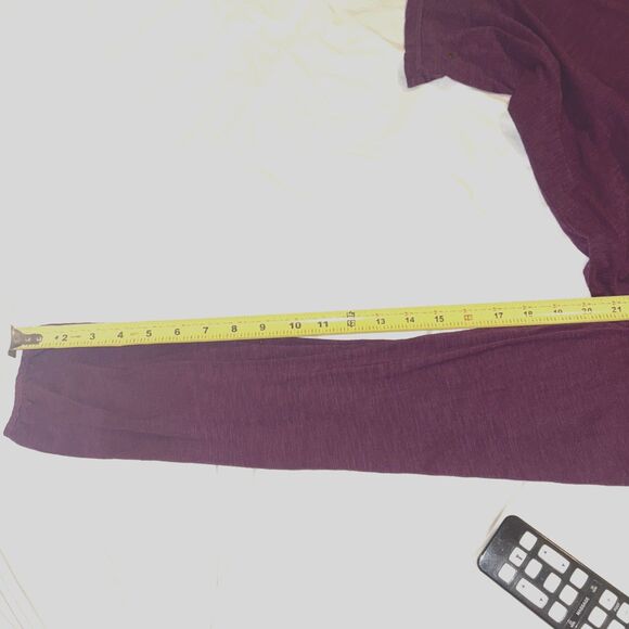 Long Sleeve Blouse Eddie Bauer T2XL Maroon - Picture 6 of 9